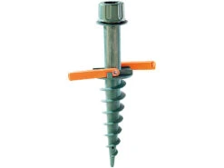 Royal Gardineer Schirmständer:Universal Sonnenschirmständer Mit Bodendübel, Ø Bis 36 Mm