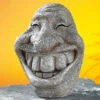 Royal Gardineer Figuren:Steingesicht "Smiley"