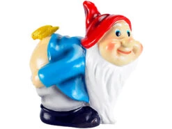 Lunartec Zwerg:Kleiner Gartenzwerg "Malik", 14,5 Cm