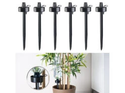 Royal Gardineer Bewässerungsflasche:XXL-Pflanzen-Bewässerungssystem, 6 Regulierbare PET-Flaschen-Aufsätze