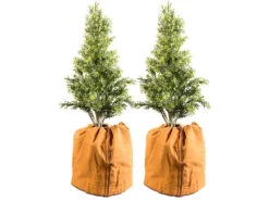 Royal Gardineer Abdeckhaube:2er-Set Thermo-Topfschutz Für Pflanzen, 50 X 45 Cm