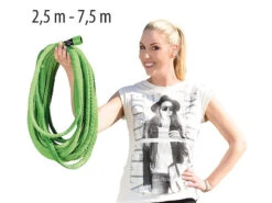 Royal Gardineer Dehnbarer Schlauch:Dehnbarer Gartenschlauch PRO.V2, 2,5 Bis 7,5 M