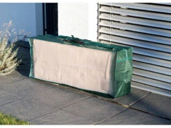 Royal Gardineer Regenschutz:Tasche Aus Gewebeplane Für Gartenmöbel-Sitzkissen, 130 X 50 X 32 Cm