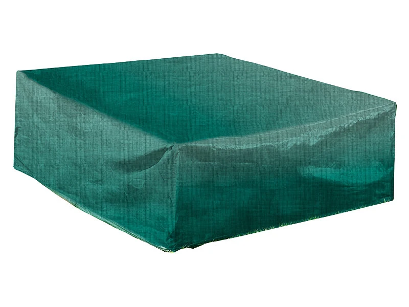 Royal Gardineer Gartentischabdeckung:Gewebe-Abdeckplane Für Rechteckigen Tisch, 200 X 70 X 160 Cm