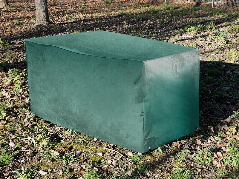 Royal Gardineer Abdeckung:Gewebe-Abdeckplane Für Gartenbänke, 160 X 80 X 78 Cm, 110 G/m² – Bild 2