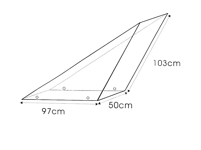 Royal Gardineer Rasenmäher Abdeckung:Gewebe-Abdeckplane Für Rasenmäher, 97 X 103 X 50 Cm, 110 G/m² – Bild 4