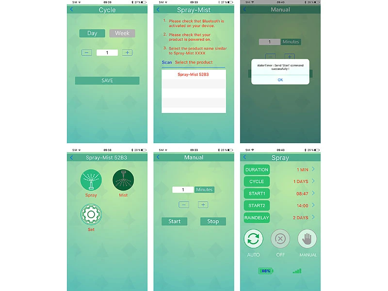 Royal Gardineer Bewässerungscomputer Mit Bluetooth, App-Steuerung Versandrückläufer – Bild 3
