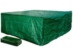 Royal Gardineer Abdeckung Gartenmöbel:Gewebe-Abdeckplane Für Komplette Garten-Sitz-Garnitur, XL, 150 G/m²