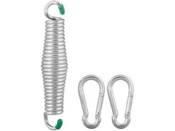 Semptec Feder Für Hängesessel:Schwingfeder Für Hängesessel & -matte, 2 Karabinerhaken, Bis 120 Kg