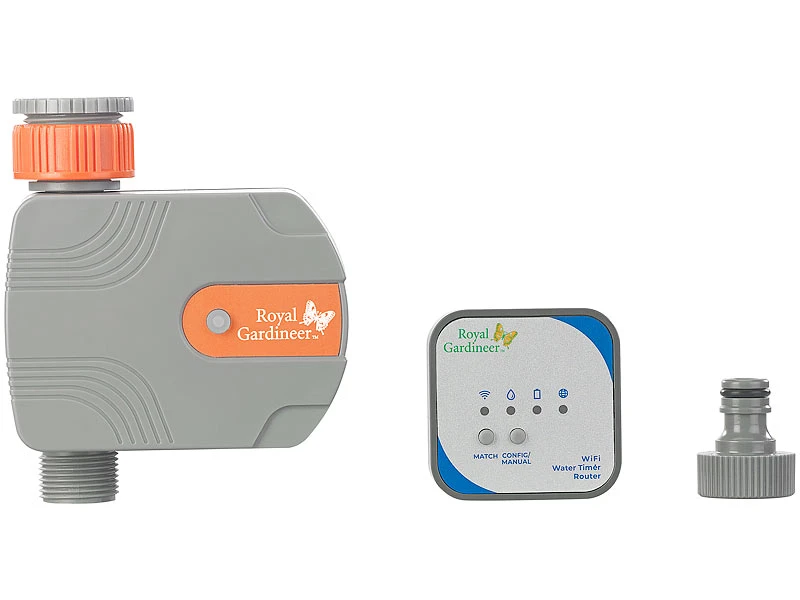 Royal Gardineer WLAN Gartenbewässerung:Bewässerungs-Computer Mit WLAN-Gateway Und Steuerung Per App – Bild 4
