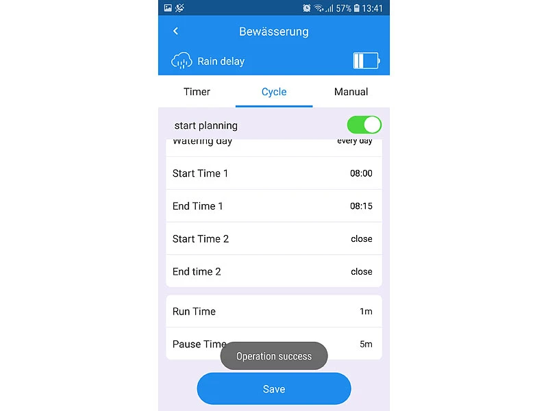 Royal Gardineer WLAN Gartenbewässerung:Bewässerungs-Computer Mit WLAN-Gateway Und Steuerung Per App – Bild 13