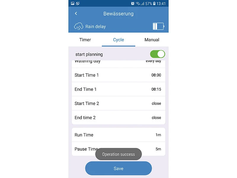 Royal Gardineer WLAN Gartenbewässerung:Bewässerungs-Computer Mit WLAN-Gateway Und Steuerung Per App – Bild 11