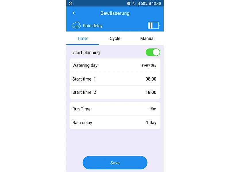 Royal Gardineer WLAN Gartenbewässerung:Bewässerungs-Computer Mit WLAN-Gateway Und Steuerung Per App – Bild 12
