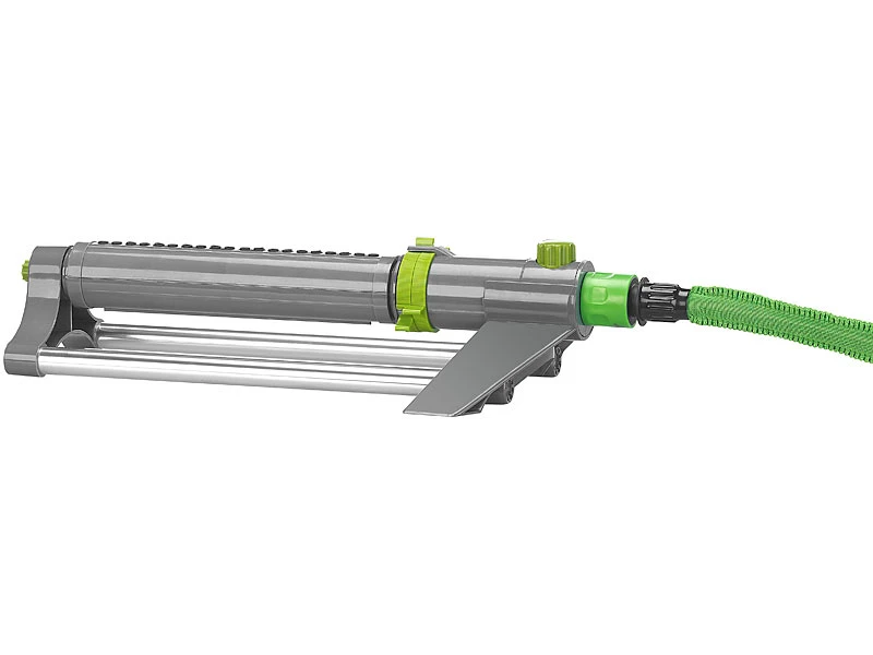 Royal Gardineer Rechteckregner:Oszillierender Viereckregner Mit Schmutzsieb, Bis 300 M² Bei 4 Bar