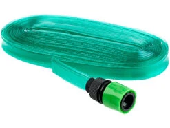 Royal Gardineer Schlauch Mit Löchern:Schlauch-Regner Zur Garten-Bewässerung, Flach, 7,5 M