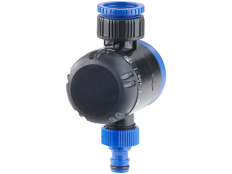 Royal Gardineer Wasser Zeitschaltuhr:Mechanische Bewässerungs-Schaltuhr, Bis 120 Min., 3/4"-Gewinde