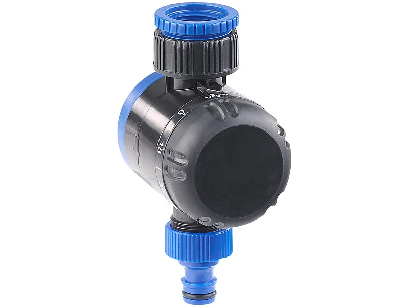 Royal Gardineer Wasser Zeitschaltuhr:Mechanische Bewässerungs-Schaltuhr, Bis 120 Min., 3/4"-Gewinde – Bild 2