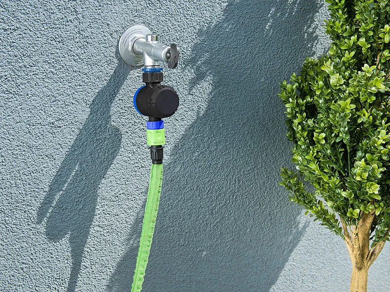 Royal Gardineer Wasser Zeitschaltuhr:Mechanische Bewässerungs-Schaltuhr, Bis 120 Min., 3/4"-Gewinde – Bild 3