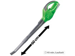 AGT Professional Gartengeräte:Akku-Laubbläser AW-20.lb (ohne Akku), 2-stufig, 190 Km/h, 13.000 U/min