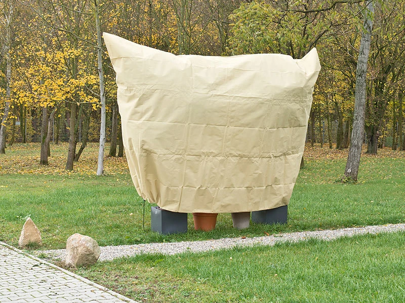 Royal Gardineer Pflanzenabdeckung Winter:2er-Set XXXL-Pflanzenabdeckungen Als Winterschutz, 360x250cm, 100g/m² – Bild 5