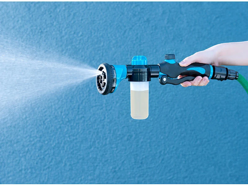 Royal Gardineer Düngerbrause:Gartenbrause Mit Tank Für Dünger Und Putzmittel, 100 Ml, 10 Sprühmodi – Bild 7