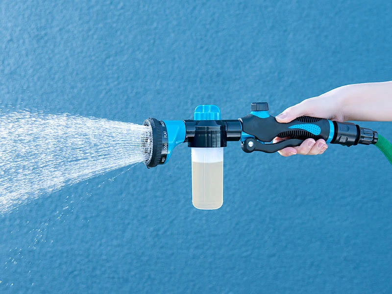 Royal Gardineer Düngerbrause:Gartenbrause Mit Tank Für Dünger Und Putzmittel, 100 Ml, 10 Sprühmodi – Bild 10