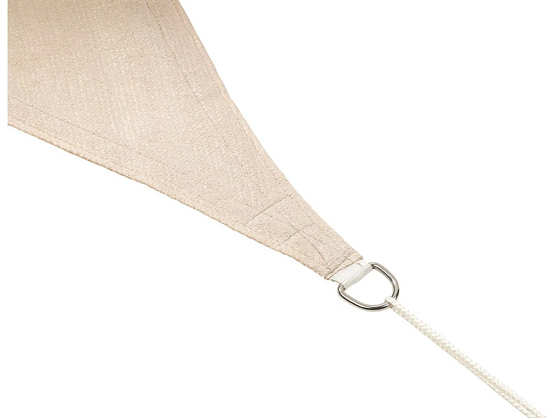 Royal Gardineer Sonnensegel Für Balkon:Sonnensegel Für Terrasse Und Garten, Dreieckig, 3 X 3 X 4,25 M, Taupe – Bild 6