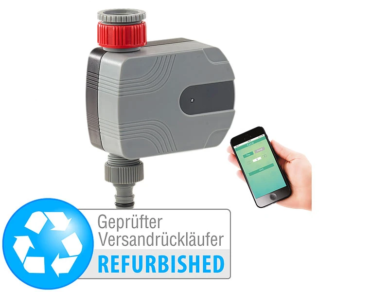 Royal Gardineer Bewässerungscomputer Mit Bluetooth, App-Steuerung Versandrückläufer