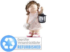 Royal Gardineer Handbemalte Deko-Figur "Klein-Anne" Mit Laterne Versandrückläufer