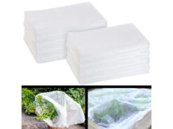 Royal Gardineer Frostschutz-Gartenvliese:8er-Set Frostschutz-Gartenvlies Für Mikroklima, Je 10 X 1,6 M, 17 GSM