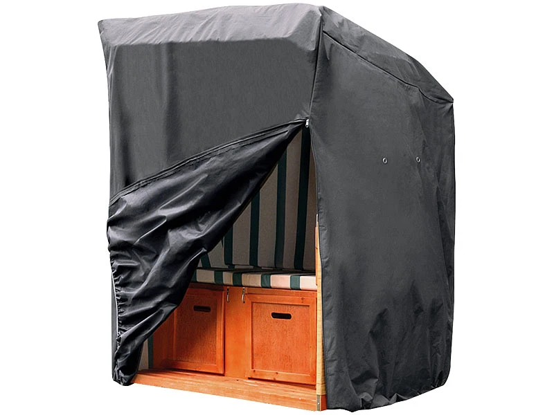 Royal Gardineer Strandkorbplane:Strandkorb-Abdeckplane, 420 D Oxford-Gewebe, 130x170x100 Cm, 170 G/m² – Bild 2