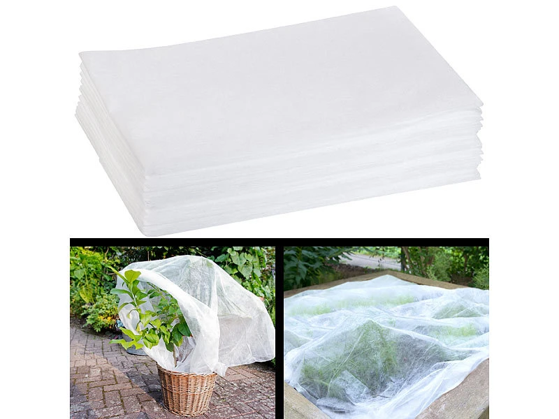Royal Gardineer Frostschutz-Gartenvliese:8er-Set Frostschutz-Gartenvlies Für Mikroklima, Je 10 X 1,6 M, 17 GSM – Bild 10