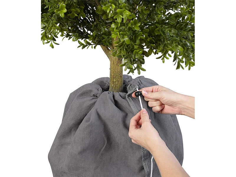 Royal Gardineer Thermotopfschutz:4er-Set Thermo-Topfschutz Für Pflanzen, Je 2x 50 X 45 Cm & 70 X 65 Cm – Bild 4