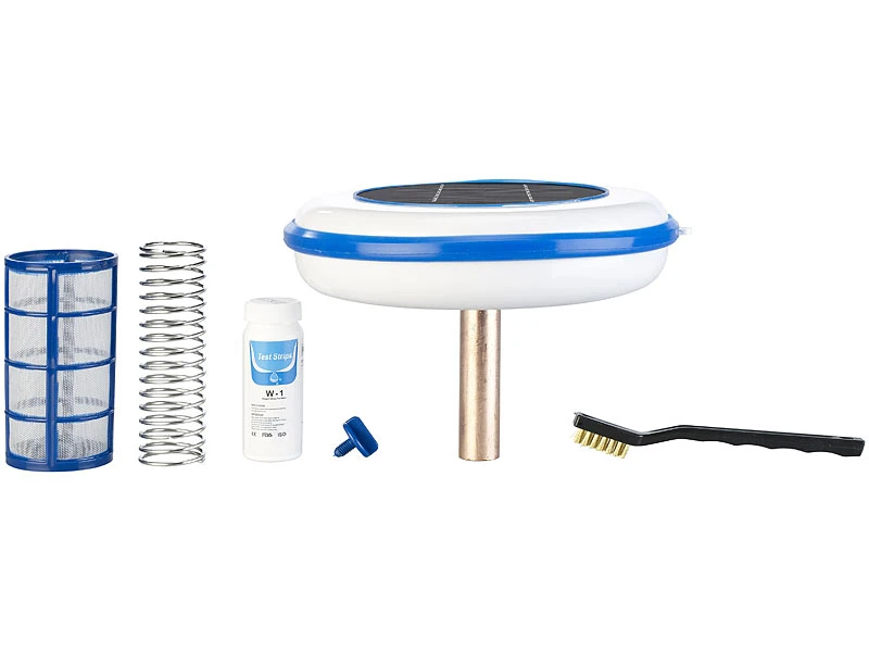 Infactory Poolzubehör:Solarbetriebener Pool-Ionisator, Kupferanode, Bis 160.000 Liter, IP45 – Bild 4