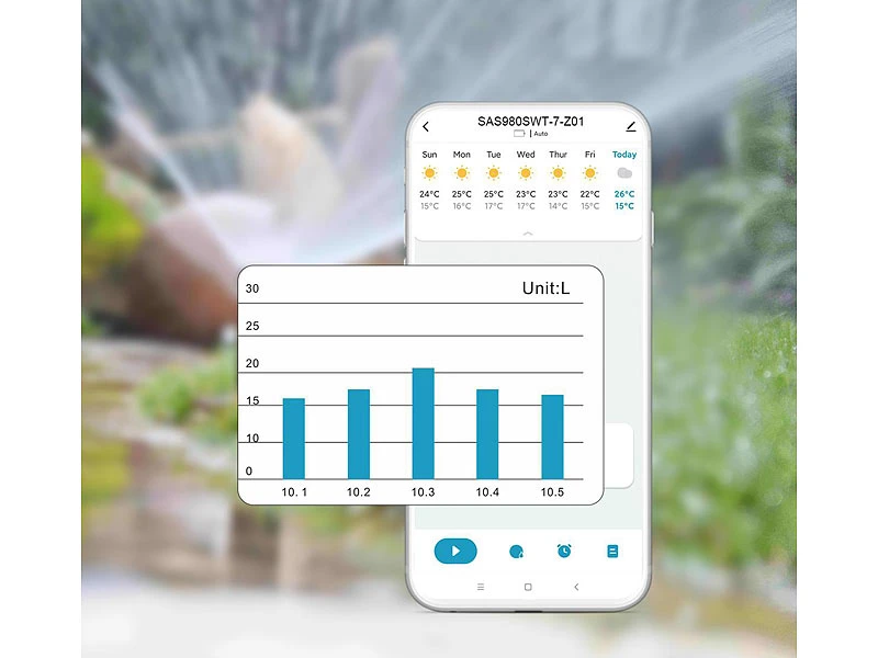 Royal Gardineer ZigBee Gartenbewässerung:Zigbee-Bewässerungscomputer Mit Ventil Zur App-& Sprach-Steuerung – Bild 6