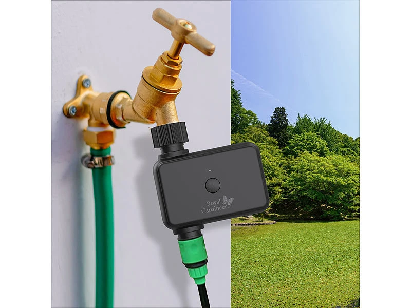 Royal Gardineer Bewässerung Bluetooth:Programmierbarer Bewässerungscomputer Mit Bluetooth 5 & App-Steuerung – Bild 6