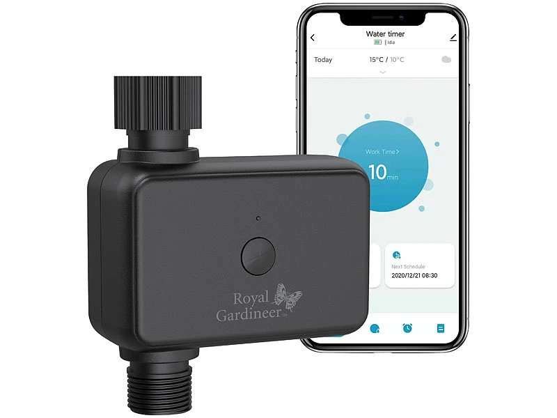 Royal Gardineer Smarthome-Controller:Programmierbarer Bewässerungscomputer Mit WLAN-Gateway & App-Steuerung 14 Royal Gardineer Smarthome-Controller:Programmierbarer Bewässerungscomputer Mit WLAN-Gateway & App-Steuerung – Bild 12