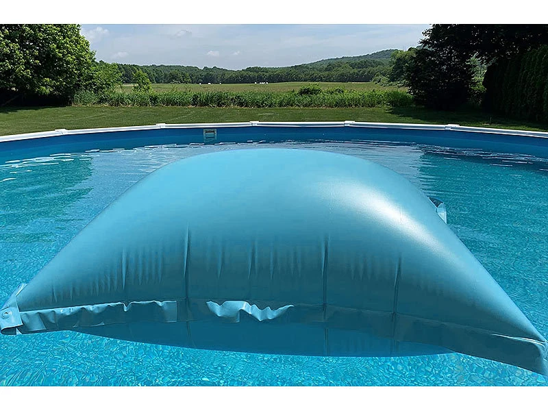 Infactory Luftkissen Gartenpool:2er-Set Aufblasbare Luftkissen Mit Ösen Für Pool-Abdeckplanen – Bild 3