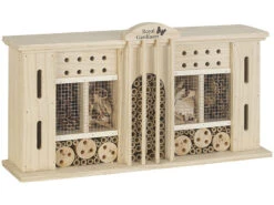 Royal Gardineer Insekten-Haus:XXL-Naturholz-Insektenhotel Und Nisthilfe "Grand Hotel", 28 X 50 Cm