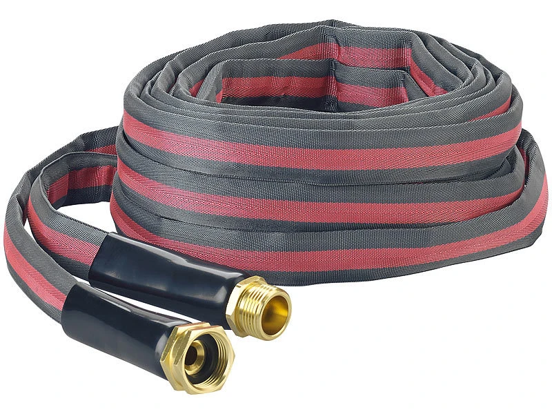 Royal Gardineer Textilschlauch:UV-bestĂ€ndiger Textil-Gartenschlauch Mit Brause, 2 Strahlarten, 10 M â Bild 5