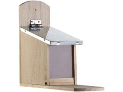Royal Gardineer Eichhörnchenfutterhaus:2er-Set Wetterfestes Futterhaus Für Eichhörnchen, Metalldach, Bausatz -Royal Gardineer Shop zx8076 4 1