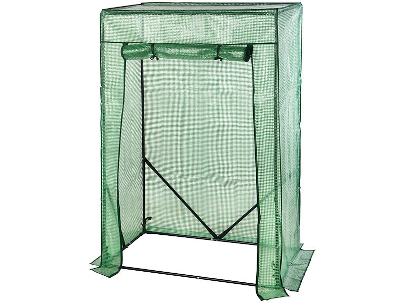 Royal Gardineer Tomaten-Folien-Gewächshaus, Aufrollbare Tür, Versandrückläufer – Bild 5