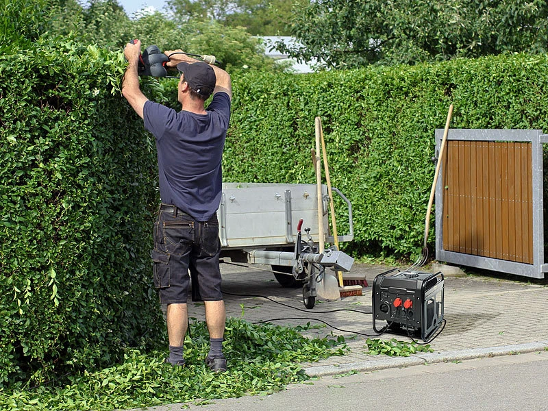 Revolt Inverter Stromerzeuger:Benzin-Inverter-Generator, 3.800 W, 2x 230 V, 1x 12 V, 2x USB, 12 L – Bild 4