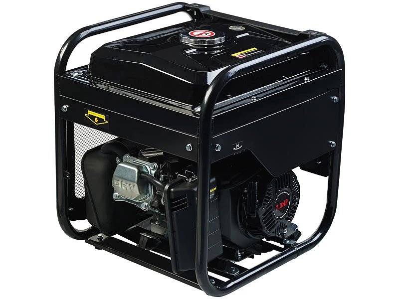 Revolt Inverter Stromerzeuger:Benzin-Inverter-Generator, 3.800 W, 2x 230 V, 1x 12 V, 2x USB, 12 L – Bild 8